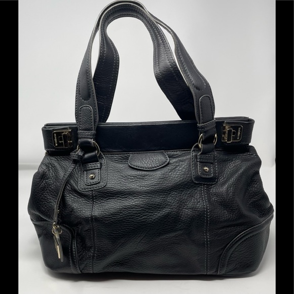 Liz Claiborne Pebbled Leather Satchel🖤 - Picture 3 of 16